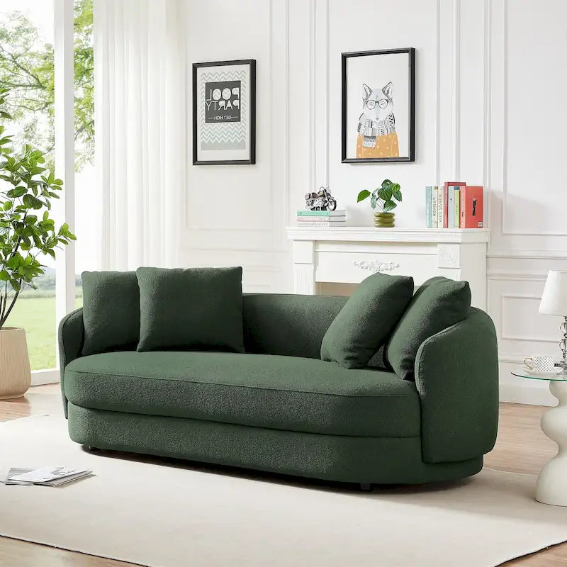Banc de rangement en velours jaune/vert/gris foncé/blanc/noir/camel avec cadre en bois – Individuel