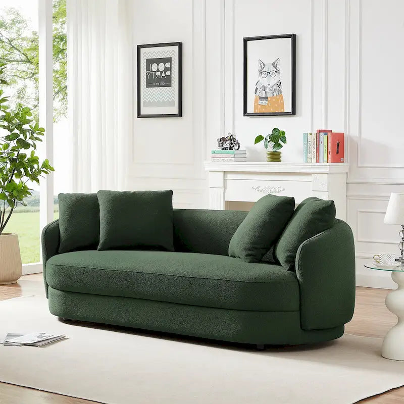 Banc de rangement en velours jaune/vert/gris foncé/blanc/noir/camel avec cadre en bois – Individuel