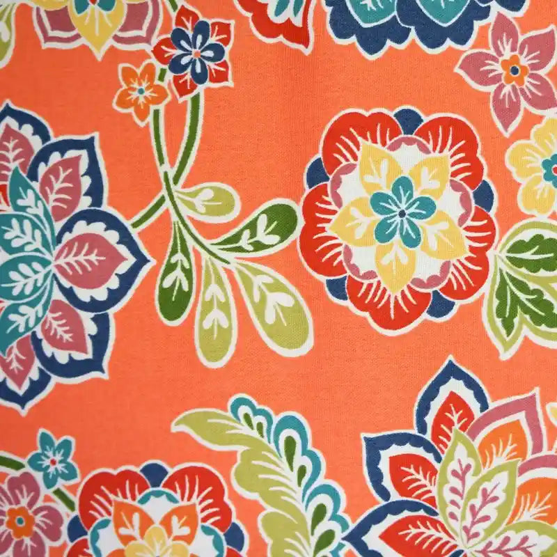 Coussin multicolore pour fauteuil Papasan intérieur/extérieur avec capitonnage profond – Simple